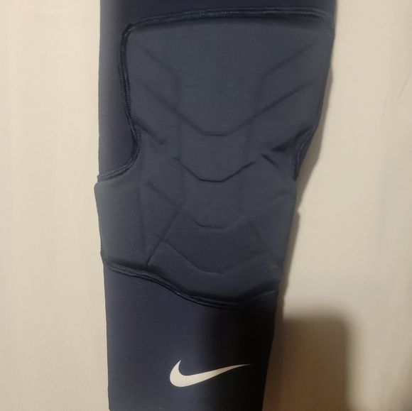 Nike Hyperstrong Lebron James Custom Compression Padded Pants AA0766-451 Blue - Picture 2 of 9